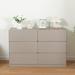 Ebern Designs Peavler Dresser Wood in Brown/Gray | 30.31 H x 47.24 W x 15.75 D in | Wayfair 5ED0DF2E9A4F410A96FC844086742D8D