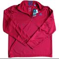 Adidas Jackets & Coats | Adidas Performance Activewear 1/4 Zip Pullover Lightweight Jacket | Color: Red | Size: M