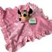 Disney Toys | Disney Baby Kids Preferred Pink Minnie Mouse Satin Trim Snuggle Blanket Lovey | Color: Pink | Size: Osbb
