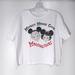Disney Tops | Disney X Cakeworthy The Mickey Mouse Club Mouseketeers Semi Crop Top Size L Nwt | Color: White | Size: L