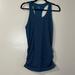Athleta Tops | Athleta Tank Top Size Small Teal Athleisure Sports Workout Ruched Athletic | Color: Blue | Size: S