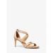 Michael Kors Shoes | Michael Michael Kors Kinsley Faux Patent Leather Sandal 7 Light Blush New | Color: Pink | Size: 7