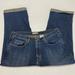 Levi's Jeans | Levi's 550 Relaxed Boot Cut Crop Stretch Women Size 34"X20" Medium Blue Wash Euc | Color: Blue | Size: 34
