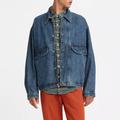 Levi's Jackets & Coats | Levi’s The Rancher Trucker Bomber Jacket Denim Cotton Size M | Color: Blue | Size: M