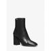 Michael Kors Shoes | Michael Michael Kors Perla Leather Ankle Boot 7 Black New | Color: Black | Size: 7
