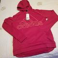 Adidas Sweaters | Adidas Size Xs Climawarm Hoodie | Color: Red | Size: Xs