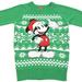 Disney Sweaters | Disney Holiday Micky Mouse Sweater Xs Green Red | Color: Green/Red | Size: Xs