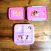 Disney Kitchen | 3 Pc Zak Disney Princess Storage Snack/Lunch Containers | Color: Pink | Size: Os