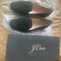 J. Crew Shoes | Jcrew New In Box Black Suede Smoking Slippers | Color: Black | Size: 9