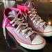 Converse Shoes | Converse High Tops Women’s 8 | Color: Pink/Purple | Size: 8