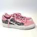 Adidas Shoes | Adidas Continental Vulc Womens Leopard-Print Low-Top Sneakers 9.5 | Color: Black/Pink | Size: 9.5