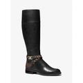 Michael Kors Shoes | Michael Kors Outlet Kincaid Riding Boot 6 Blk/Brown New | Color: Brown | Size: 6