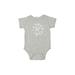 Rabbit Skins Short Sleeve Onesie: Gray Marled Bottoms - Size 18 Month