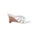 AK Anne Klein Wedges: White Shoes - Women's Size 7