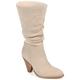 Journee Collection Women's Syrinn Mid Calf Boot, Sand, 9 UK