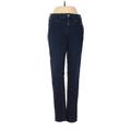 CALVIN KLEIN JEANS Jeans - Mid/Reg Rise Straight Leg Boyfriend: Blue Bottoms - Women's Size 27 - Indigo Wash