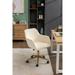 Modern Velvet Fabric Material Adjustable Height 360 revolving Home Office Chair