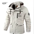 Coupe-vent surdimensionné pour homme veste imperméable manteau de pluie combinaison d'escalade et