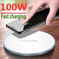 Supporto per caricabatterie wireless da 100 W per iPhone 15 14 13 12 11 XR Samsung S22 S21 Xiaomi Caricabatterie per telefono Stazione dock di ricarica rapida