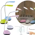 Table Lamp For Study LED Desk Lamp 3XAAA Battery Not Include Dimmiable Mini Table Top Lantern Cute