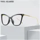 Women Fashion Transparent Glasses Frame Cat Eye Glasses Clear Frame Cat Eyeglasses Frames Female