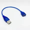 30cm USB Extension Cable USB 2.0 Male A to USB2.0 Female A Extension Data Sync Cord Cable Adapter