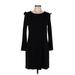 Old Navy Casual Dress - Sweater Dress: Black Dresses - Women's Size Medium