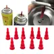 3pcs Reusable Butane Nozzle Adapter Convert Cassette Tank Into Inflatable Tank Lighter Spray Gun