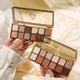Glitter Shiny Eye Shadow Palette Earth Color Matte Pigmented Makeup Powder Multiple Color Eye Shadow