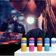 14PCS Permanent Tattoo 30ml Liquid Tattoo Paste Black Brown Red Brown Henna Cones Indian For Tattoo