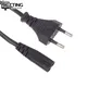 EU Power Cord EU AC Power Cable Figure 8 C7 To Euro Eu European 2 Pin AC Plug Power Cable Cord For