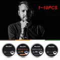 1~10PCS 100% Organic Natural Beard Care Wax Balm Men Beard Care Styling Moisturizing Effect Beard