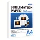 ESHANG Sublimation Paper A4 100 Sheets for Any Inkjet Printer Which Match Sublimation Ink 105g