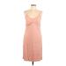 NEIWAI Casual Dress - Slip dress: Pink Dresses - New - Women's Size Large