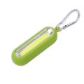 Mini lampe de poche portable cob led, porte-clés, 3 modes, alimentée par batterie, pour camping en plein air, randonnée, pêche, torche