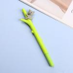Stylos à gel cactus dessin animé, 10 pièces, plantes neutres, fournitures scolaires et de bureau, papeterie d'écriture, mignons et créatifs, jolis stylos