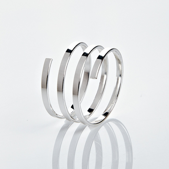 Fett-Reduzier-Ring silberfarben Image