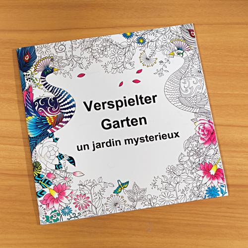 "Malbuch ""Verspielter Garten"""