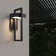Outdoor Wall Light Fixtures Waterproof Porch Sconces Wall Mounted Lighting Modern Wall Lamps for Patio Front Door Entryway Warm White 110-240V