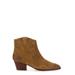 Pointed-toe Side-zip Ankle Boots