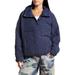 Pippa Water Resistant Packable Pullover - Blue - Fp Movement Jackets