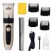 Hair Clippers Cordless Hair Trimmer Electric Barber Clippers - Zero Gapped Trimmer Professional Beard Trimmer Rechargeable Hair Cutting Kit (Black)