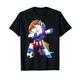 Einhorn Fußballspieler Einhorn Fußball Dabbing Einhorn Fußball T-Shirt