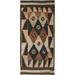 Brown 64 W in Rug - Doris Leslie Blau Vintage 5'4" x 11'3" Vintage Earthy Colors Etno Labijar Handmade Kilim Wool Rug Wool | Wayfair DLB-BB6515