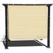 Sun Shade Panel Privacy Screen With Grommets On 4 Sides For Outdoor Patio Awning Window Cover Pergola (6 X 12 Banha Beige)
