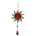 ZPAQI Wind Chimes Sun Shape Outdoor Waterproof Hanging Aeolian Bells Pendant Ornament