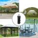 YOLOKE Sand-Filled Deluxe Round Patio Umbrella Base Weight Bag for Sunshade Stand Up