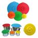 Deagia 2024 Hot Selling Clearance 5Pc Lid Silicone Plastic Wrap Cover Microwave Oven Refrigerator Fresh Bowl Disposable Tools