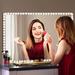 LED Vanity Mirror Lights for Makeup Dressing Table Vanity Set 13ft Flexible LED Light Strip Kit 6000K Daylight White with Dimmer and Power Supply DIY Mirror Mirror not Included