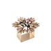 Kim Seybert Bijoux Napkin Ring, Set of 4, Glass | 2 H x 2.5 W x 2.5 D in | Wayfair NR2222425PLMGD